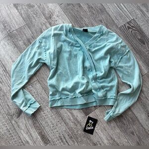 Art Class Light Blue/green Kids Sweatshirt